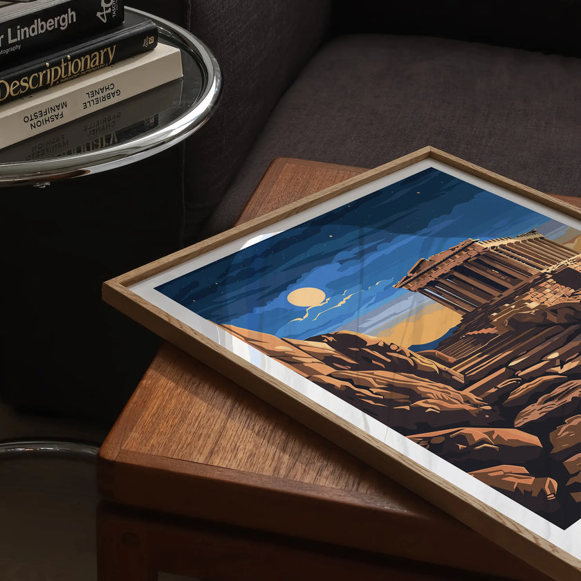 Athens Destination Art Gift