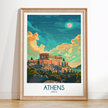 Athens Destination Art Gift