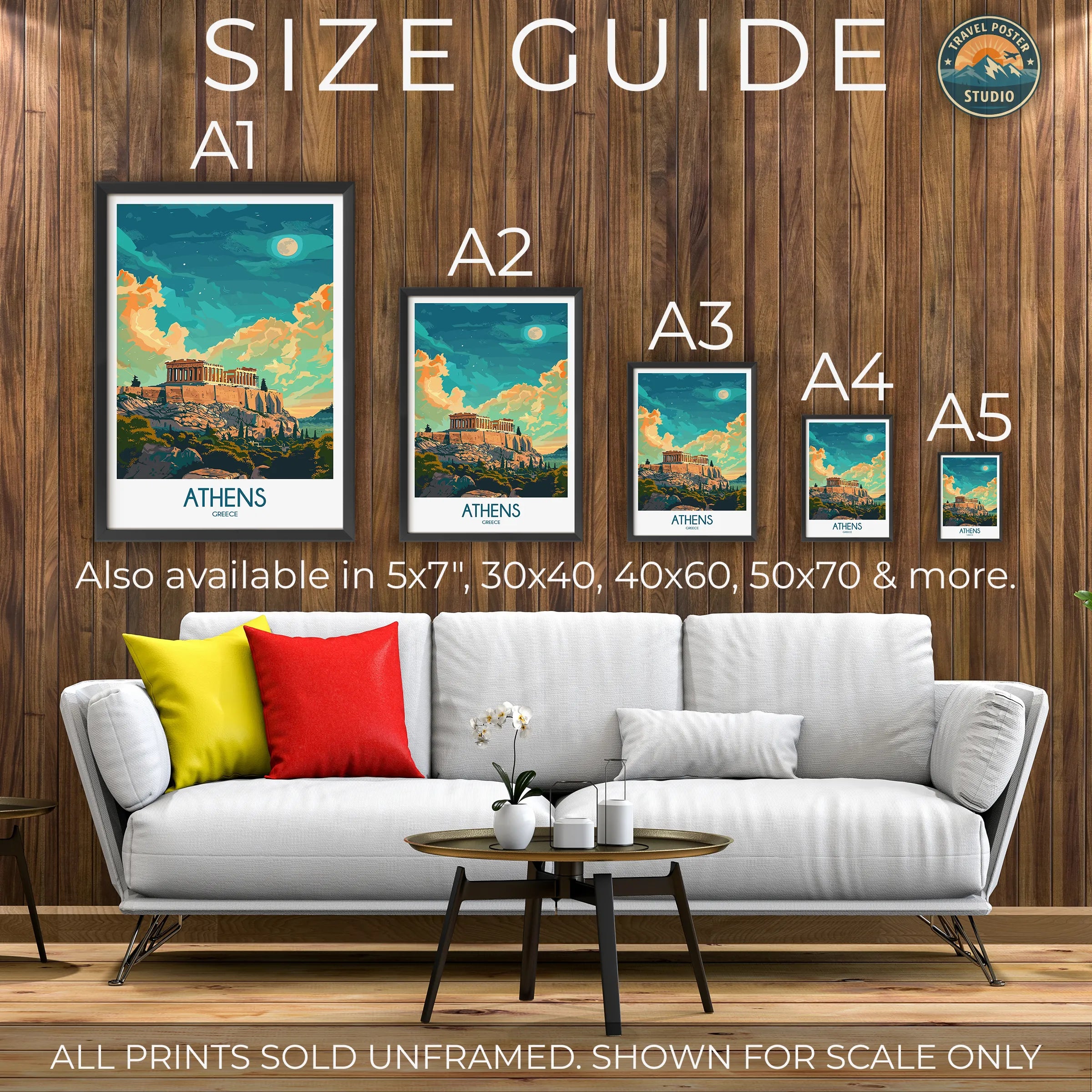 Athens Souvenir Poster Print