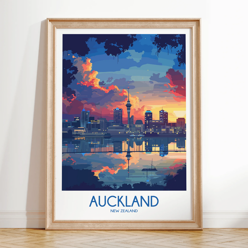 Auckland Destination Art Gift