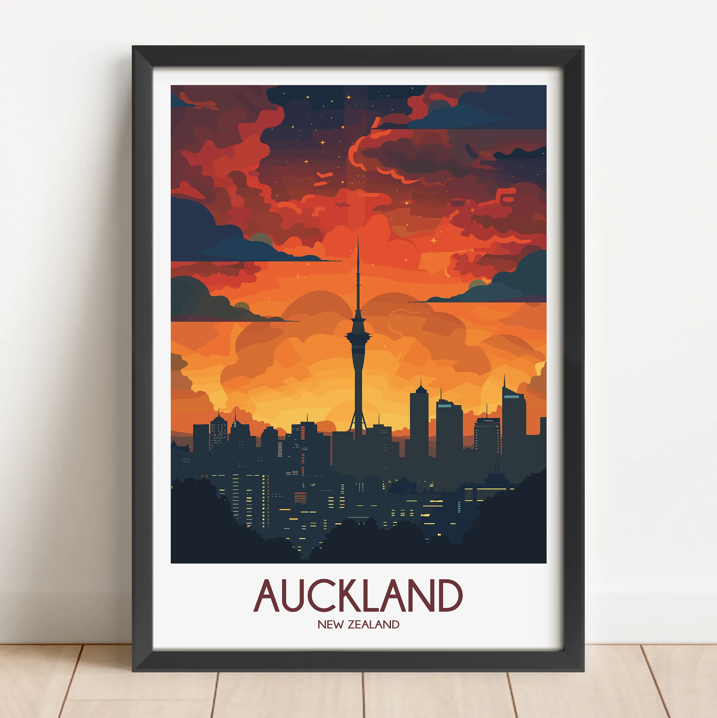 Auckland Scenic Landscape Art