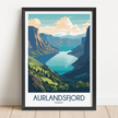 Aurlandsfjord Home Office Decor