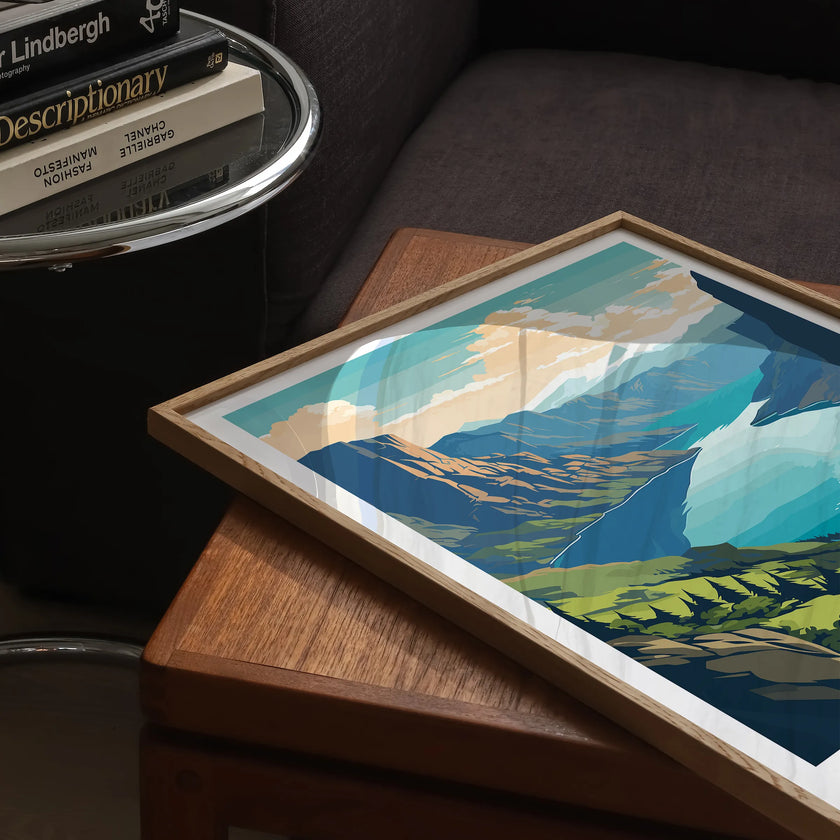 Aurlandsfjord Travel Memory Gift