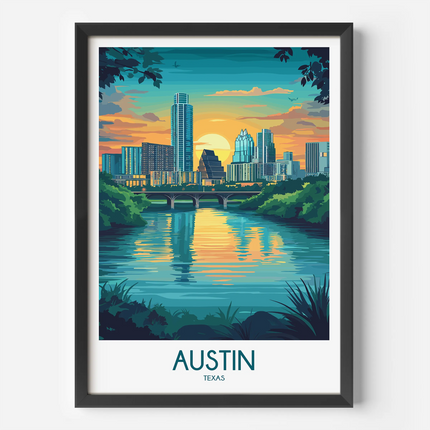 Austin Minimalist Wall Art