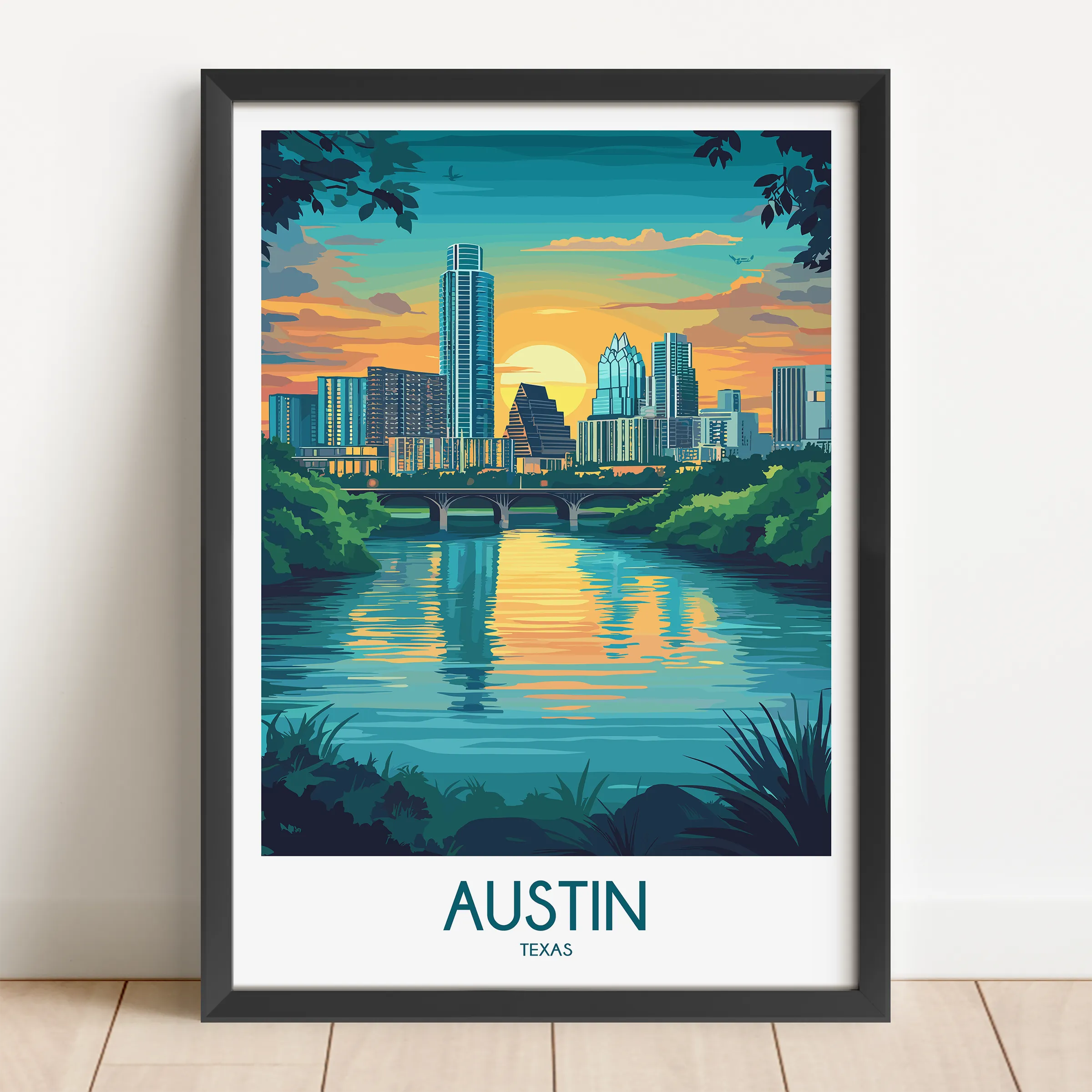 Austin Souvenir Poster Print