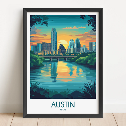 Austin Souvenir Poster Print