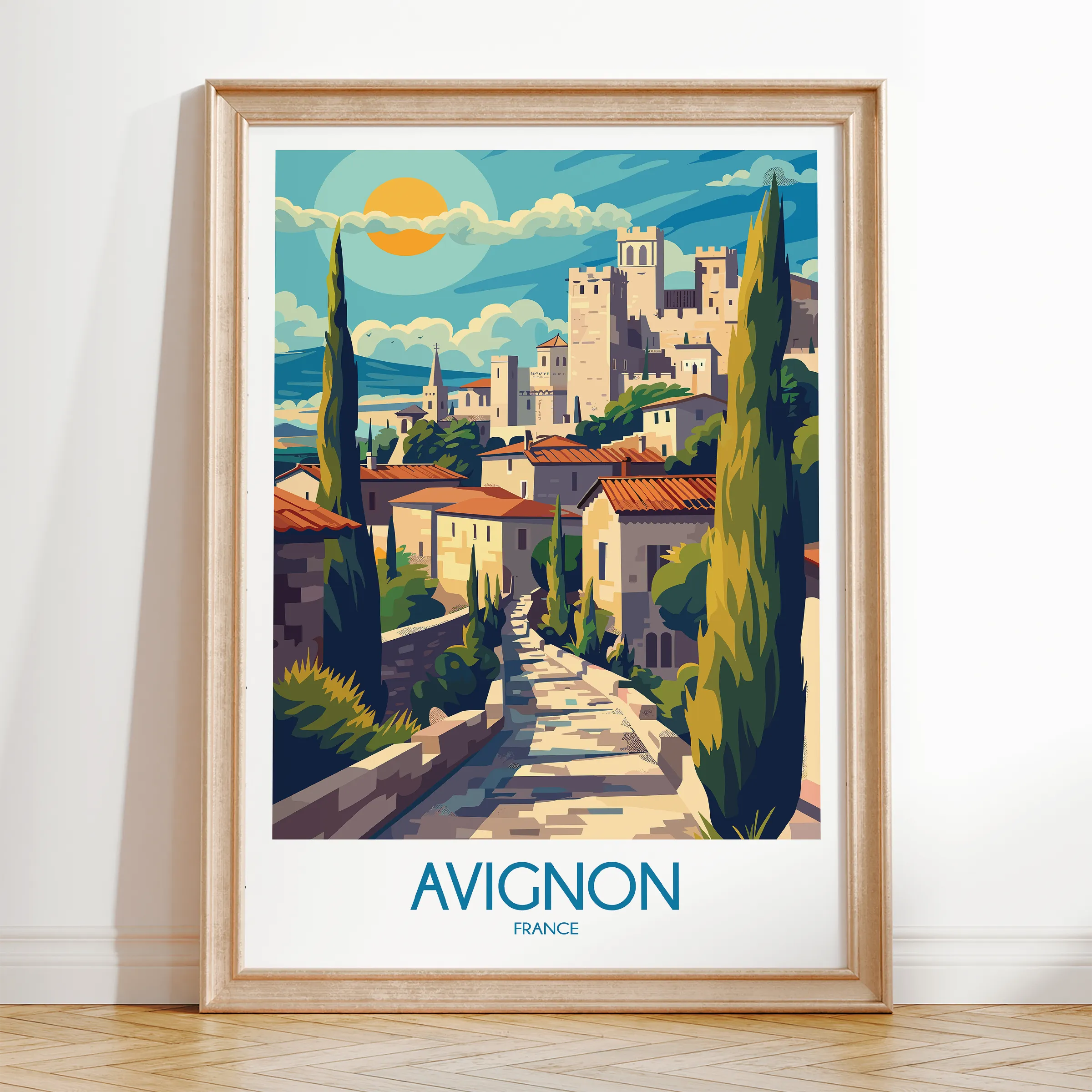 Avignon Souvenir Poster Print