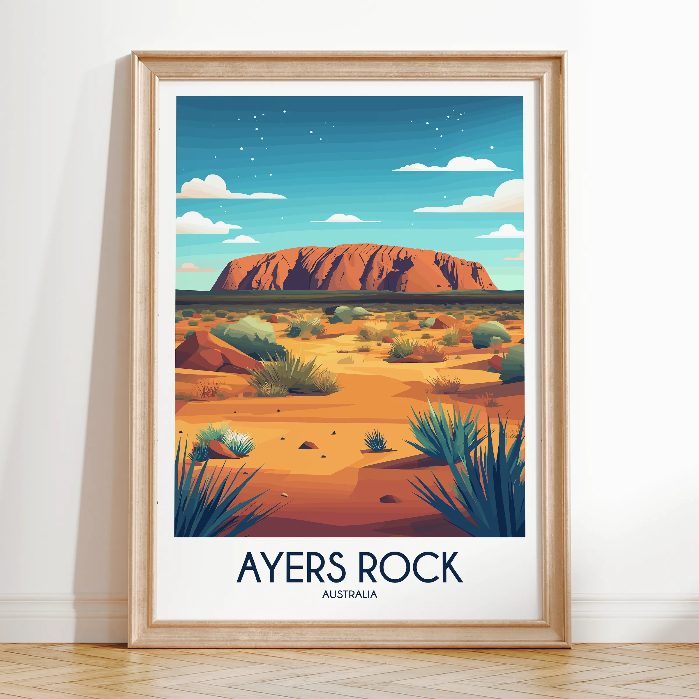 Ayers Rock Travel Memory Gift