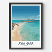Ayia Napa Souvenir Poster Print