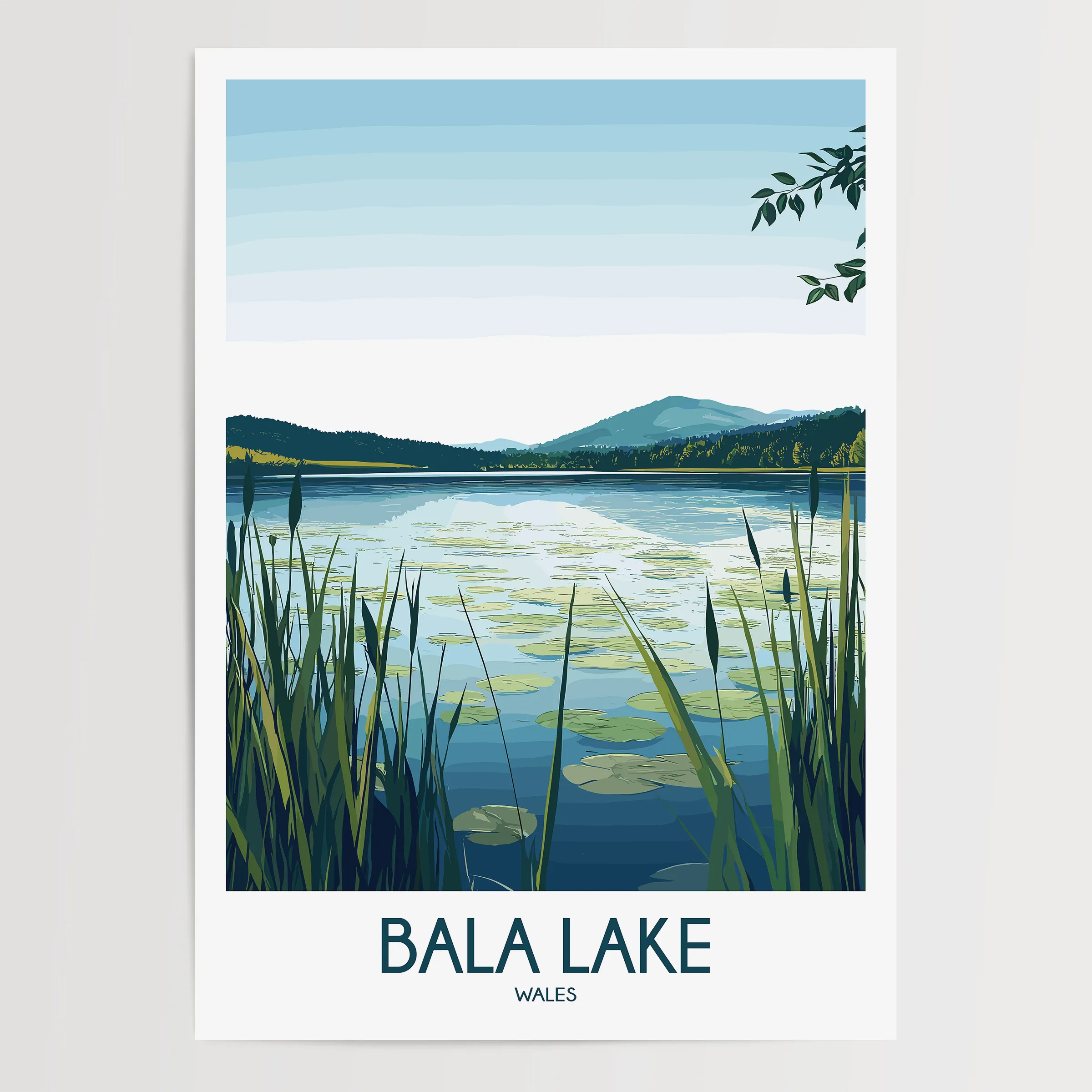 Bala Lake Gallery Quality Print
