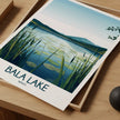 Bala Lake Minimalist Wall Art