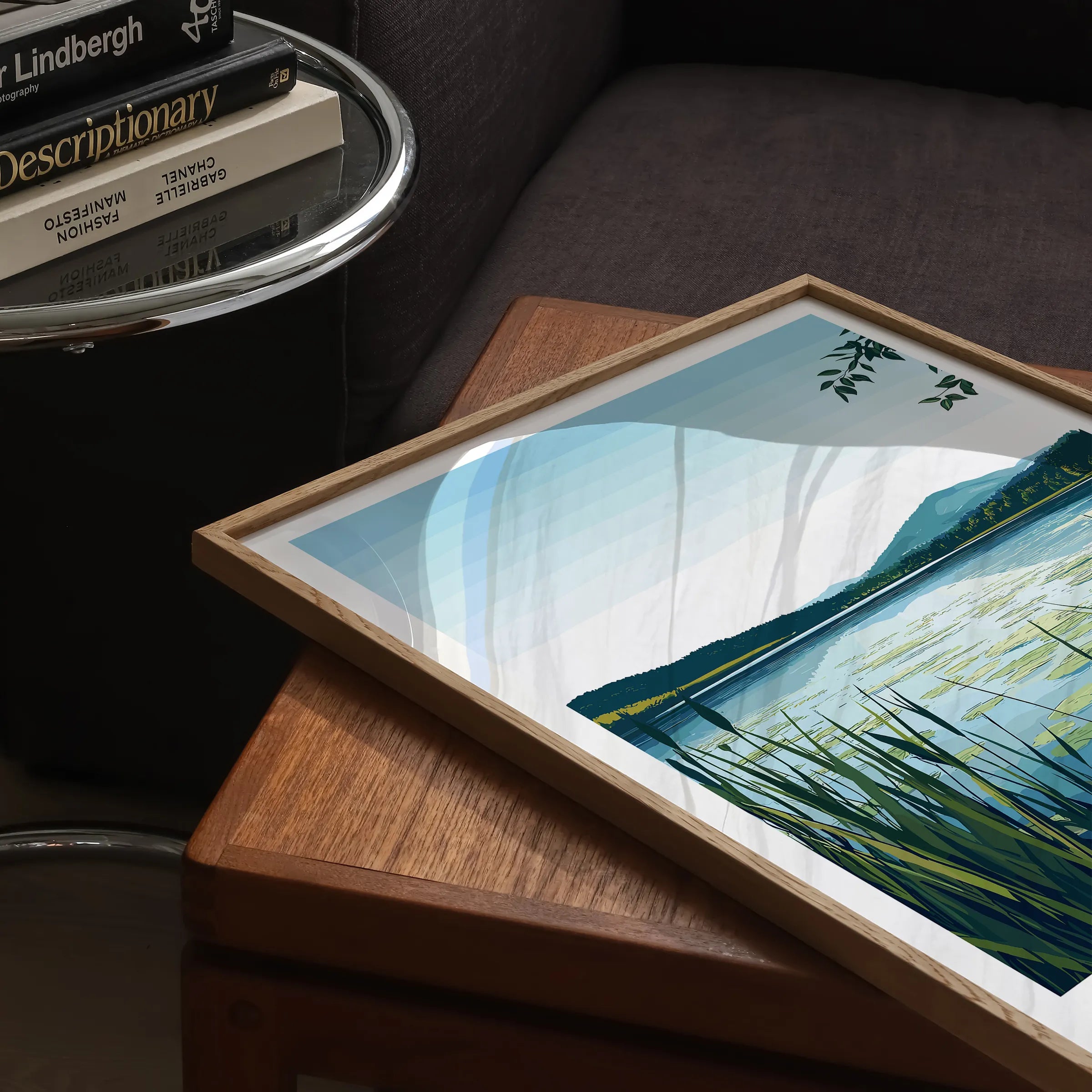 Bala Lake Scenic Landscape Art