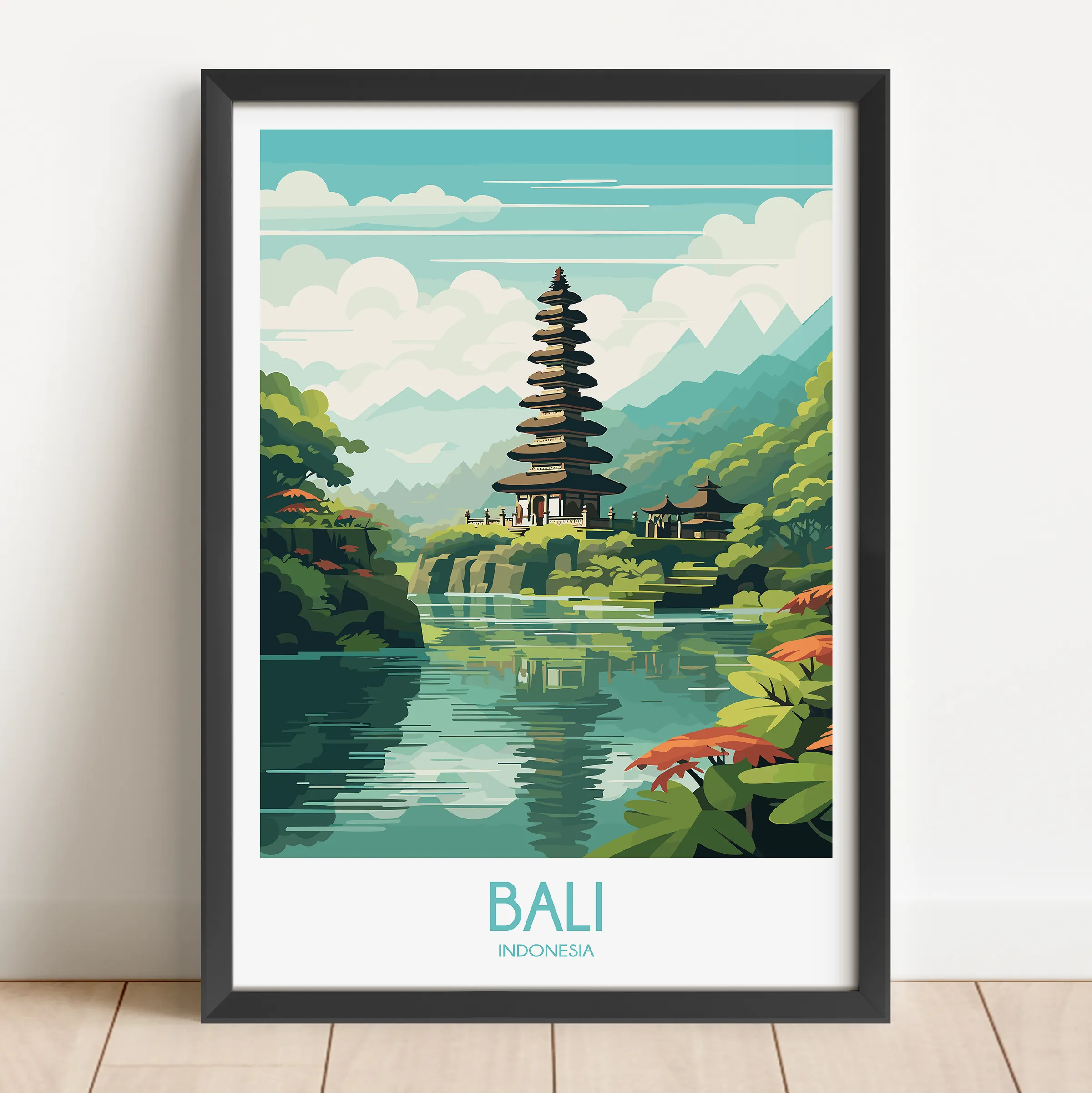 Bali Minimalist Wall Art