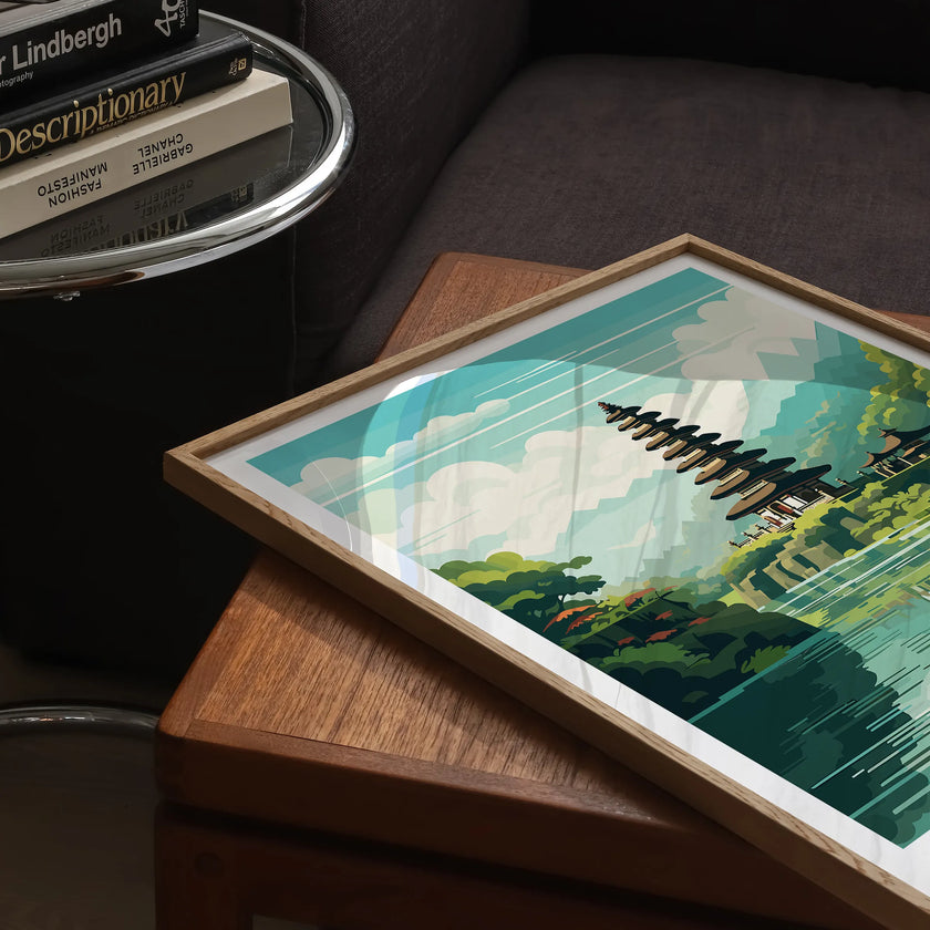Bali Scenic Landscape Art