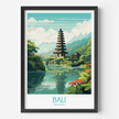 Bali Scenic Landscape Art