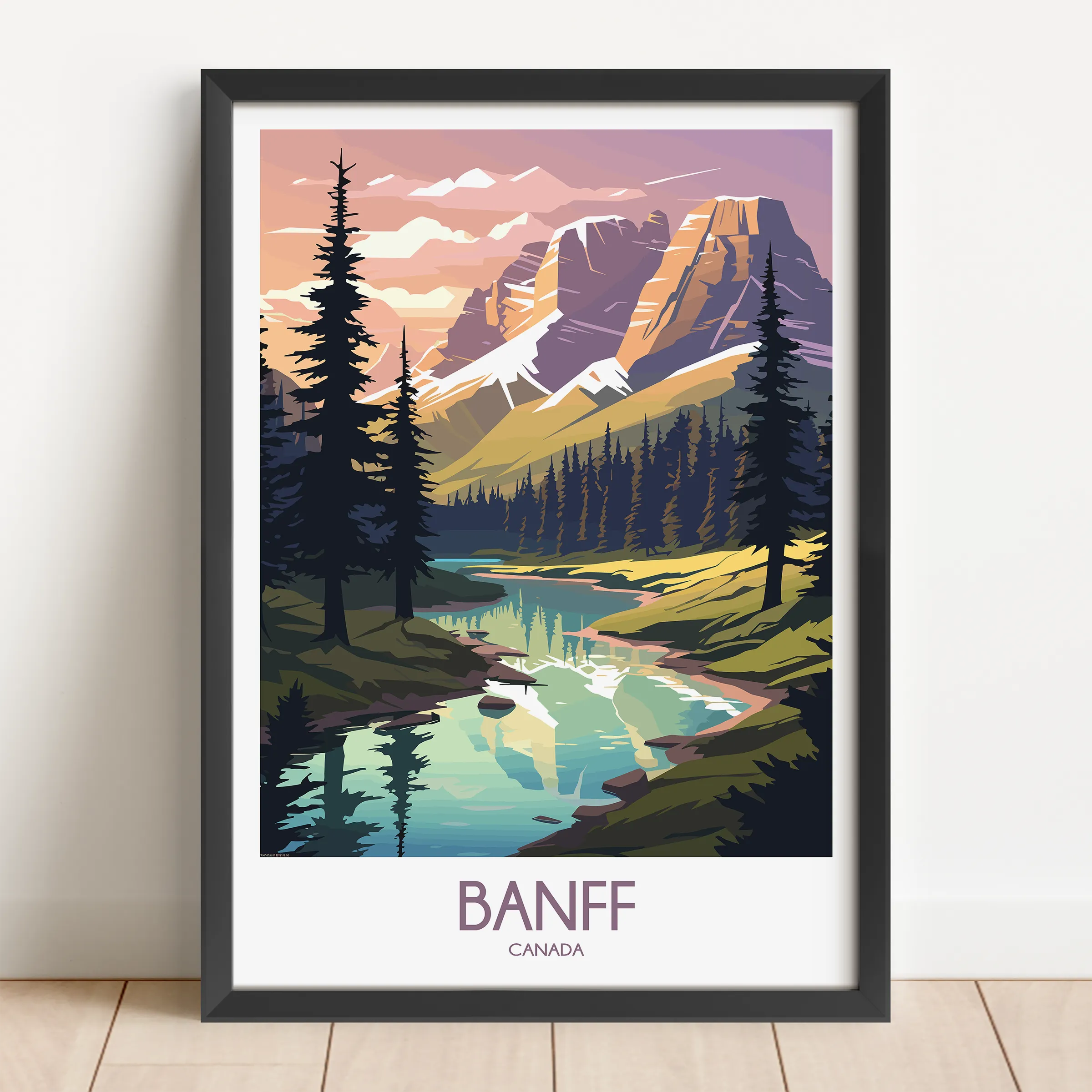Banff Destination Art Gift