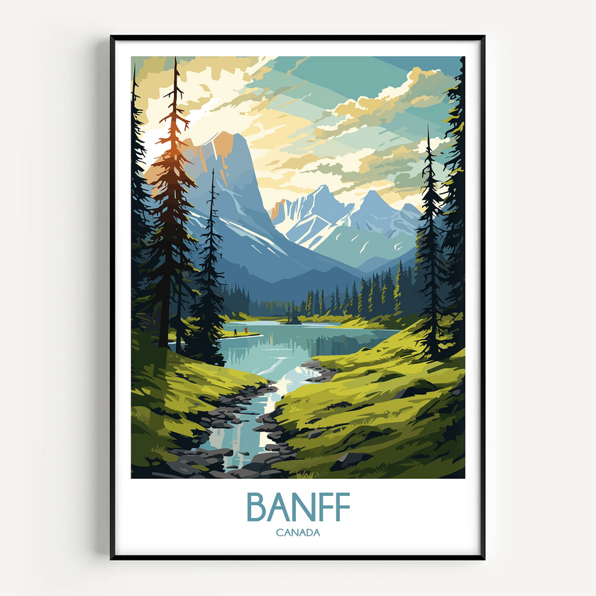 Banff Destination Art Gift