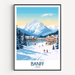 Banff Souvenir Poster Print