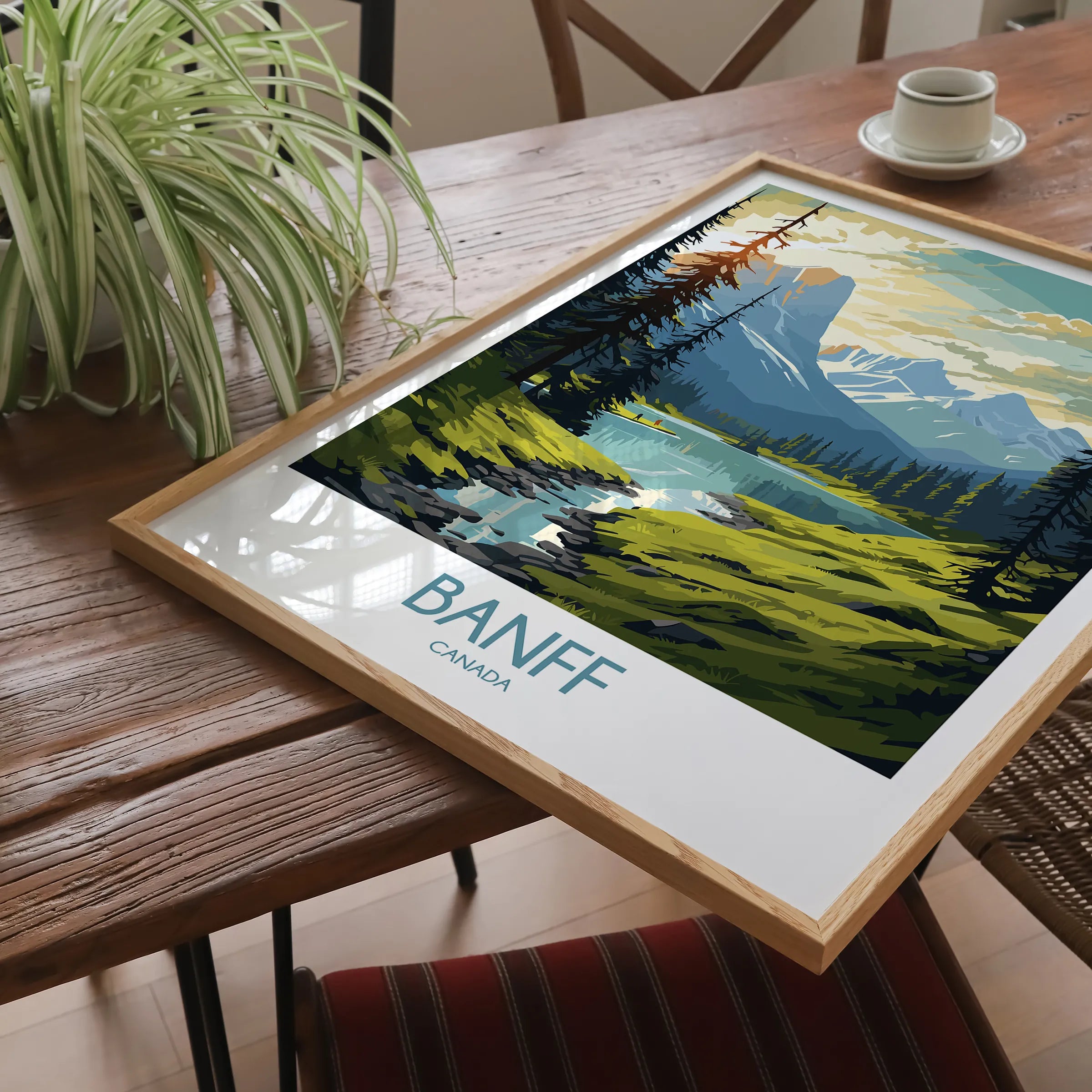 Banff Vintage Style Print