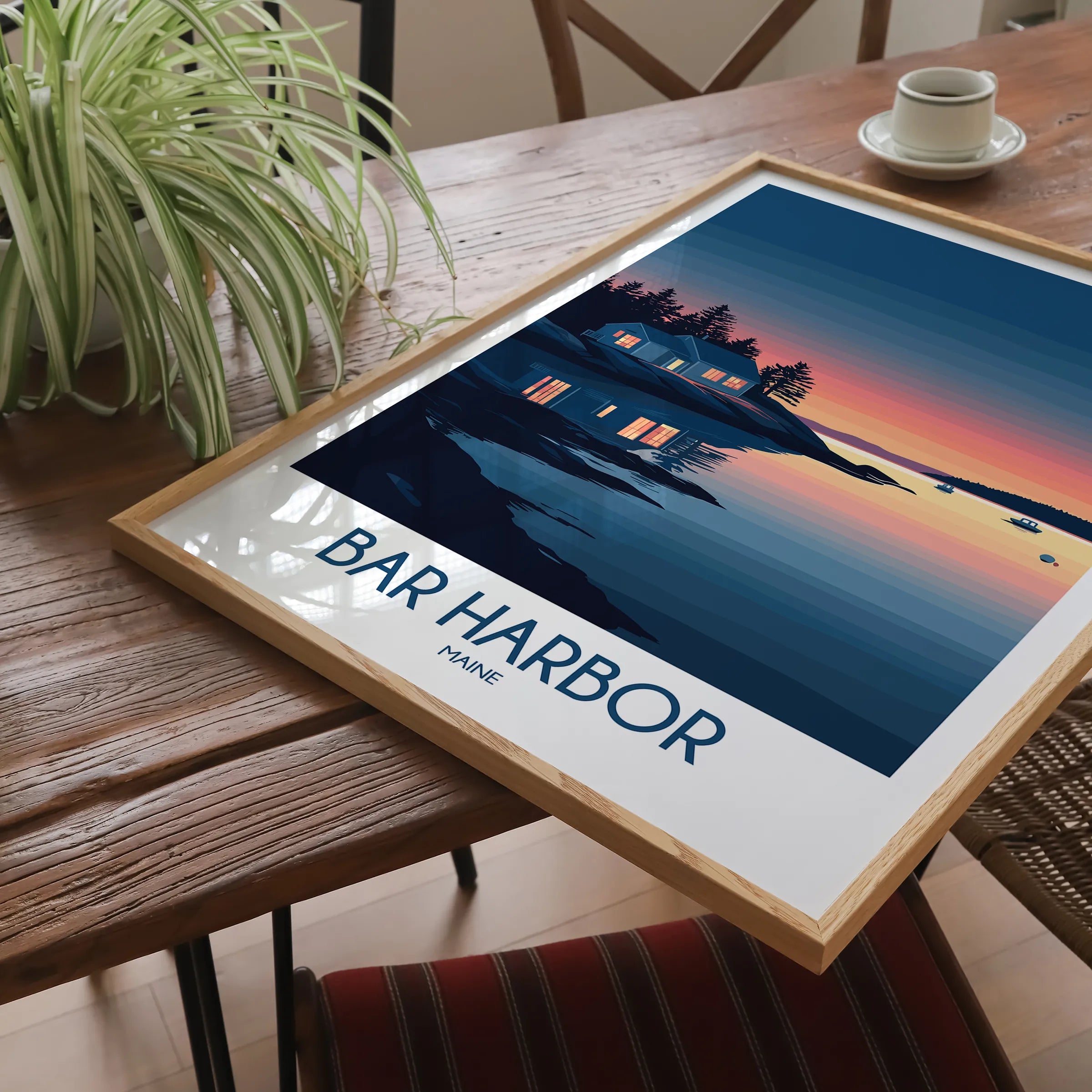 Bar Harbor Destination Art Gift