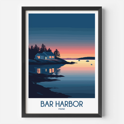 Bar Harbor Home Office Decor