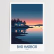 Bar Harbor Scenic Landscape Art