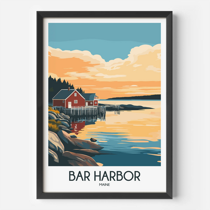 Bar Harbor Travel Memory Gift