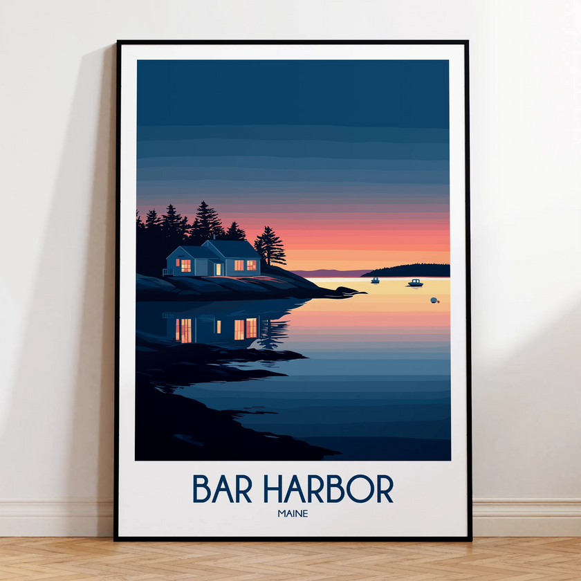 Bar Harbor Travel Memory Gift