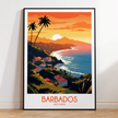 Barbados Scenic Landscape Art