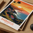 Barbados Souvenir Poster Print