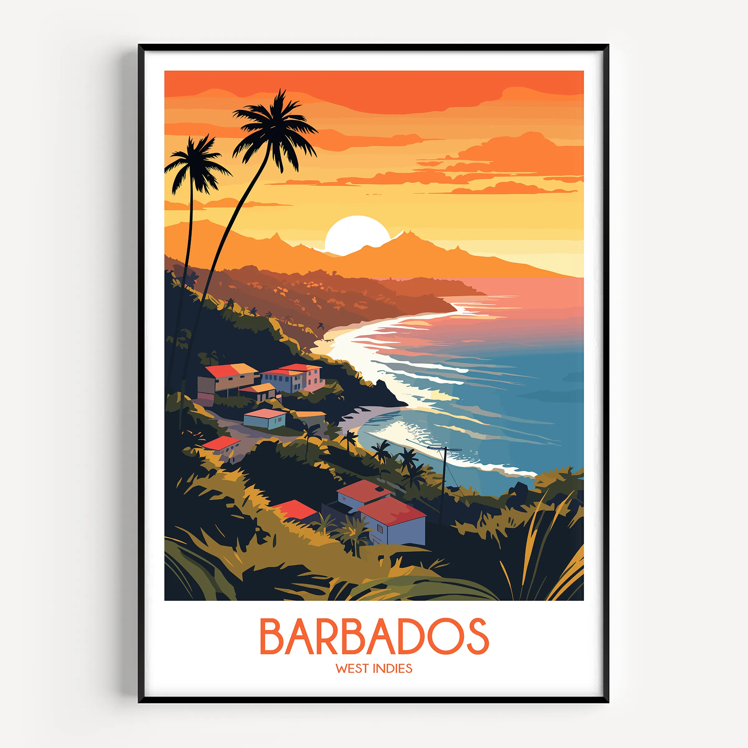 Barbados Travel Memory Gift