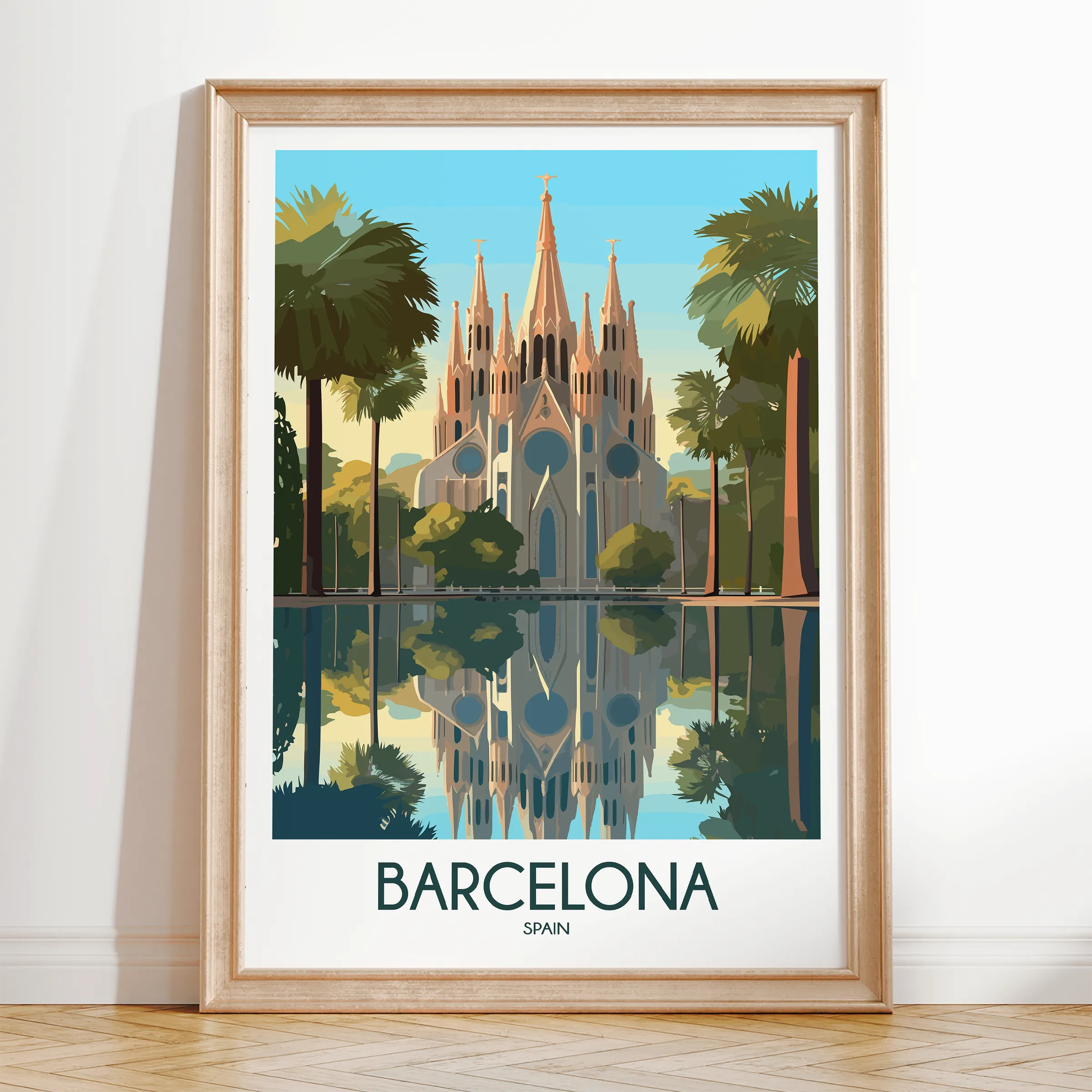 Barcelona Gallery Quality Print