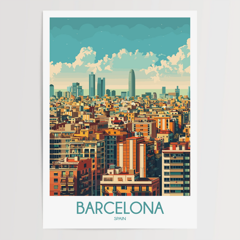 Barcelona Gallery Quality Print
