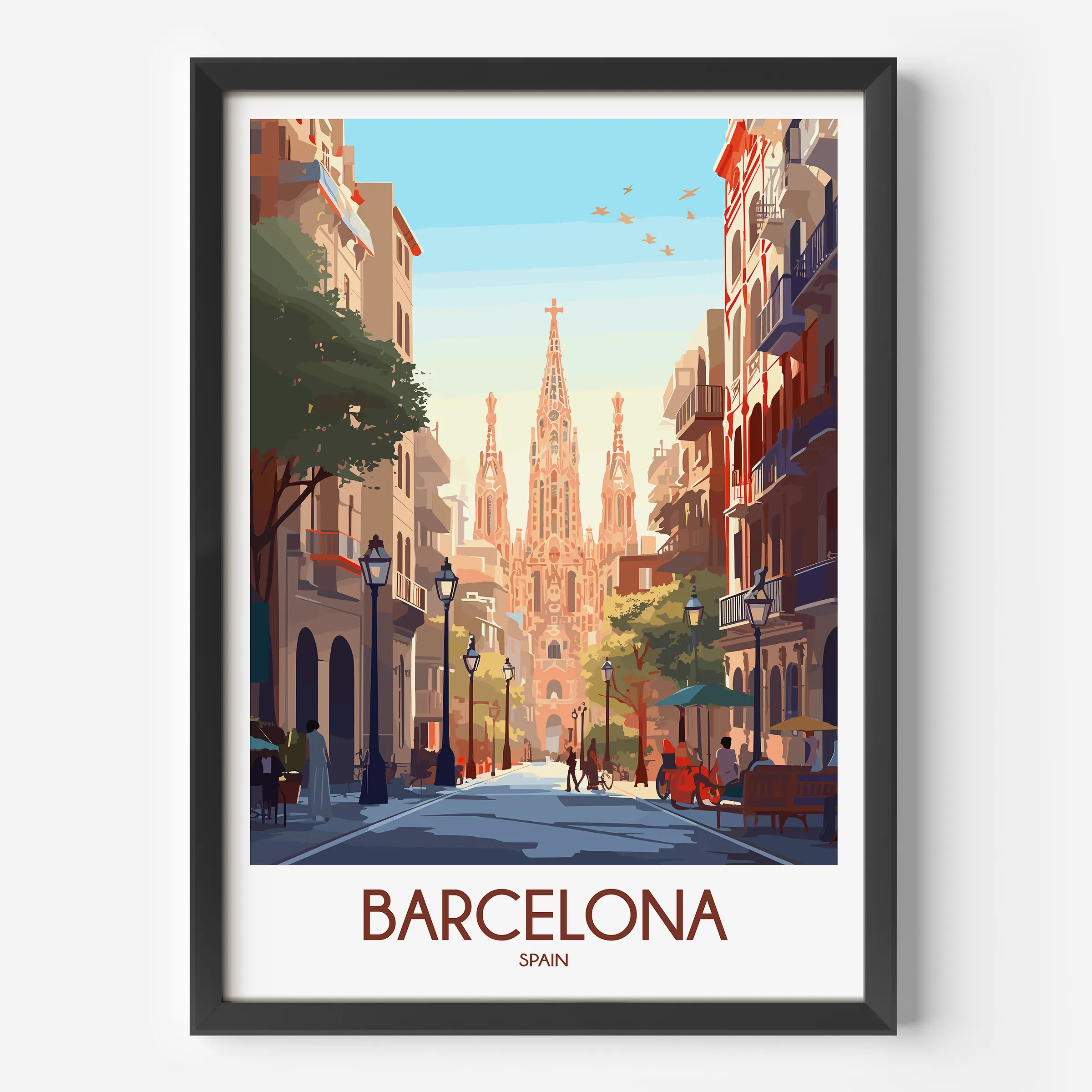 Barcelona Gallery Quality Print