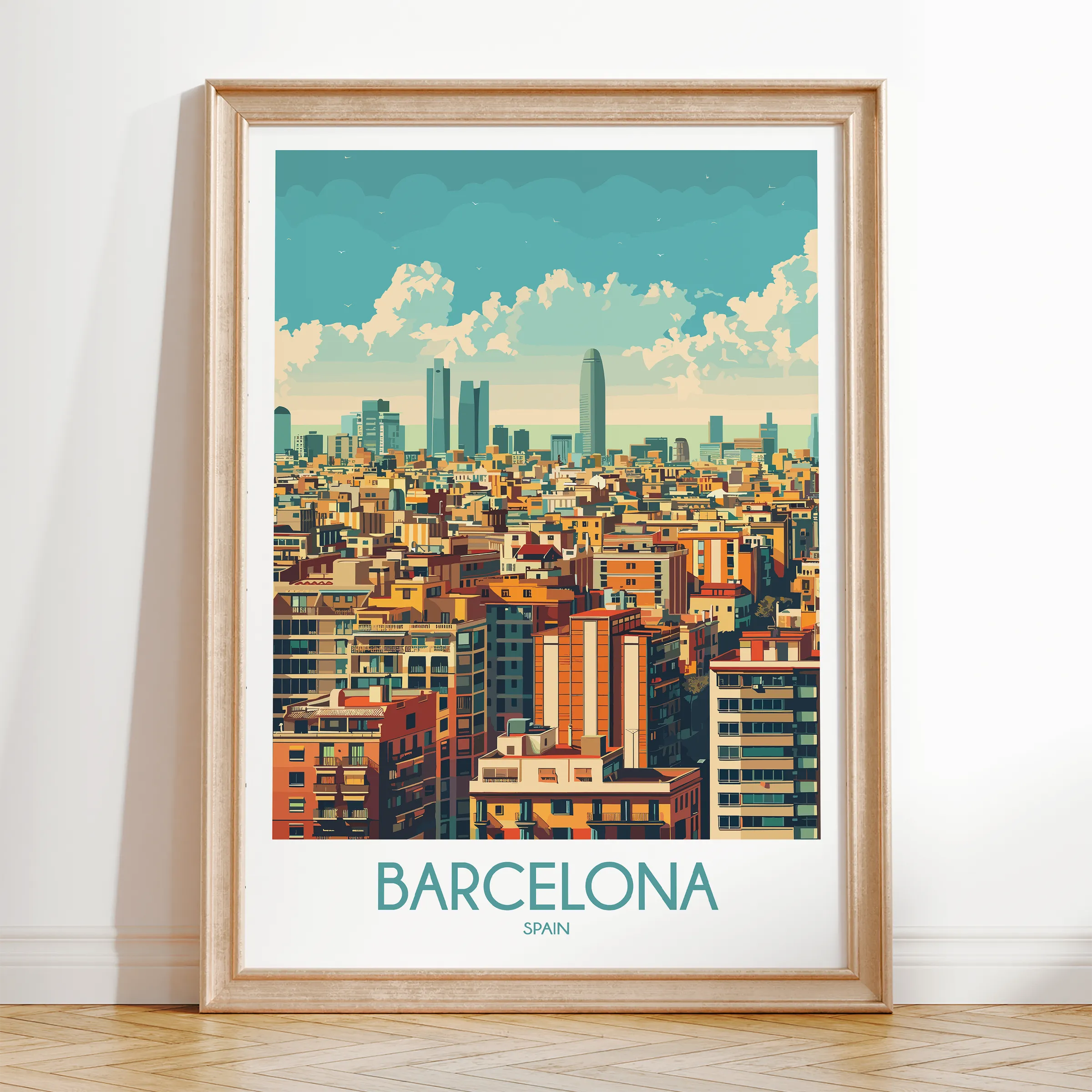 Barcelona Home Office Decor