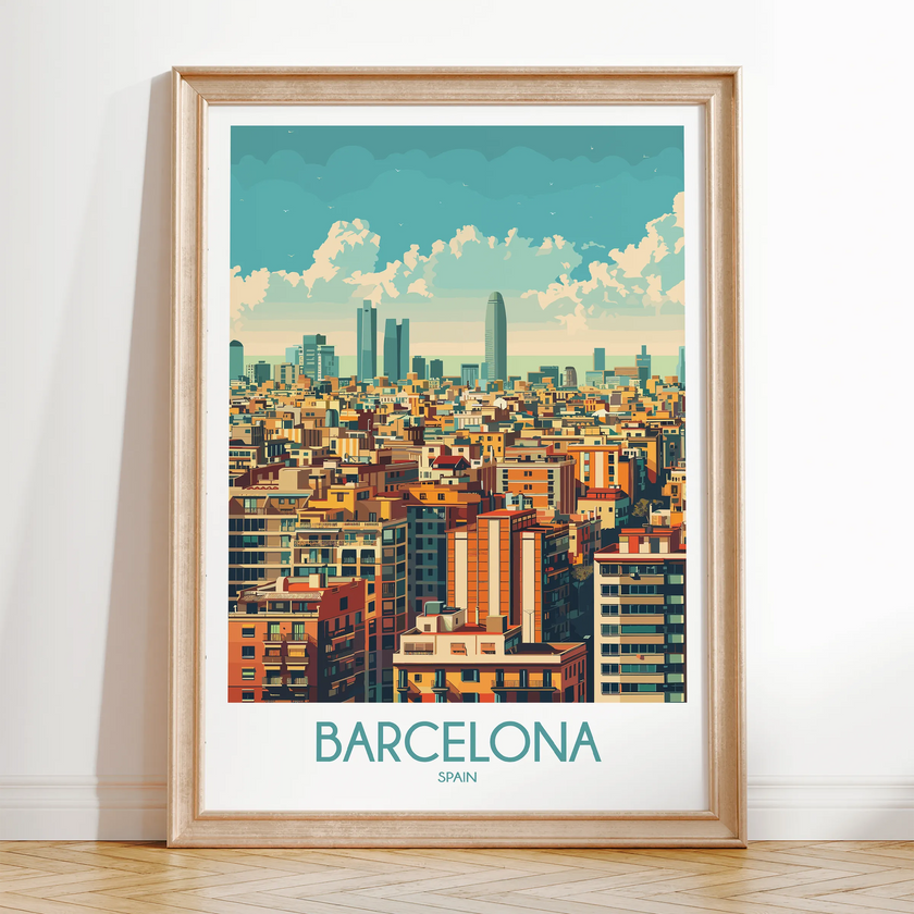 Barcelona Home Office Decor
