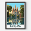 Barcelona Minimalist Wall Art