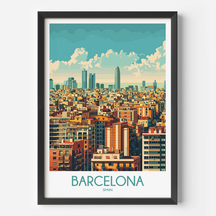Barcelona Travel Memory Gift