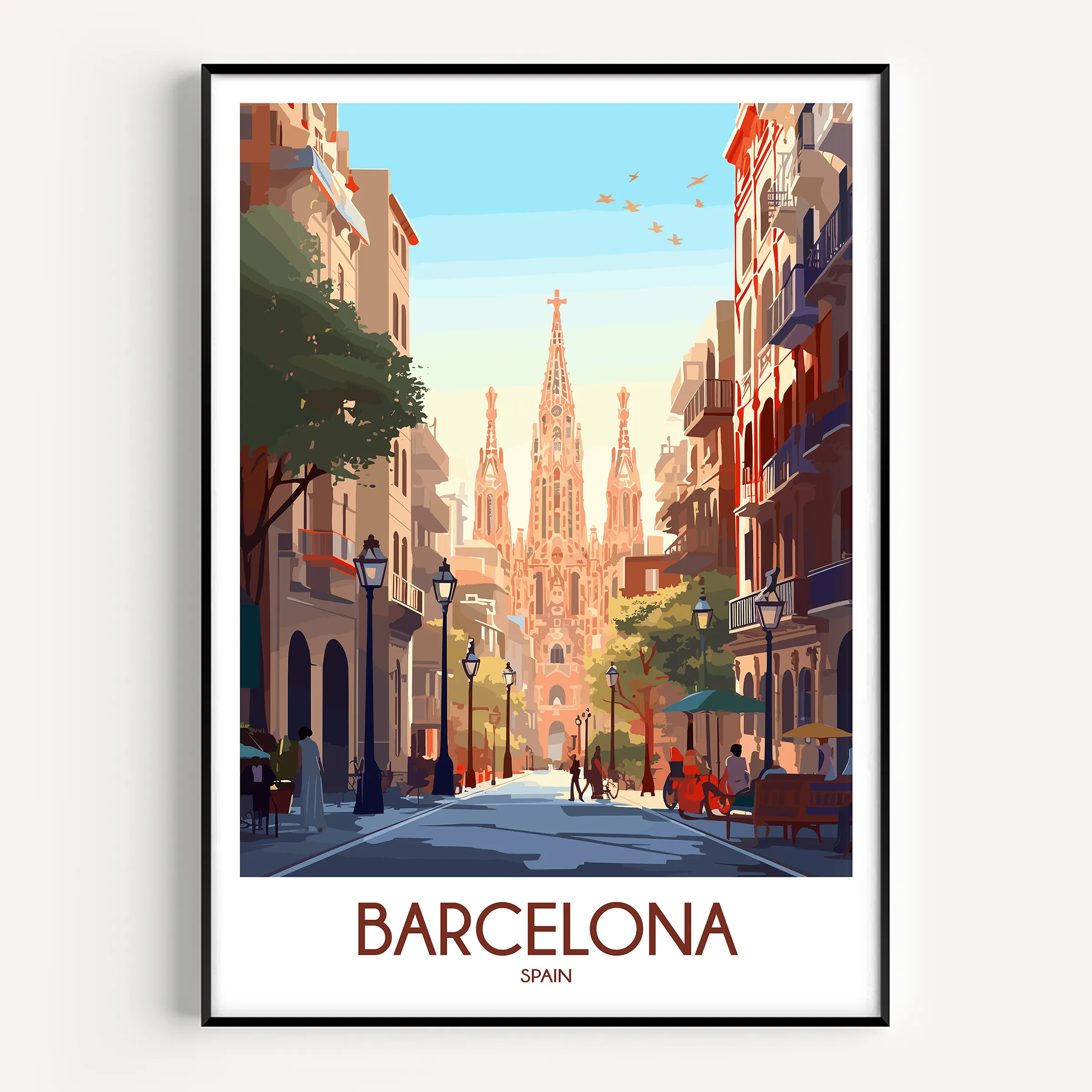 Barcelona Travel Memory Gift