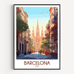 Barcelona Travel Memory Gift
