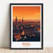 Basel Minimalist Wall Art