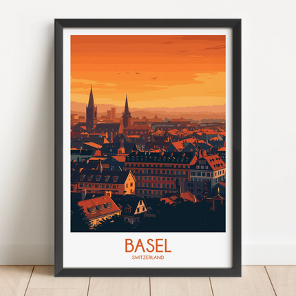 Basel Minimalist Wall Art