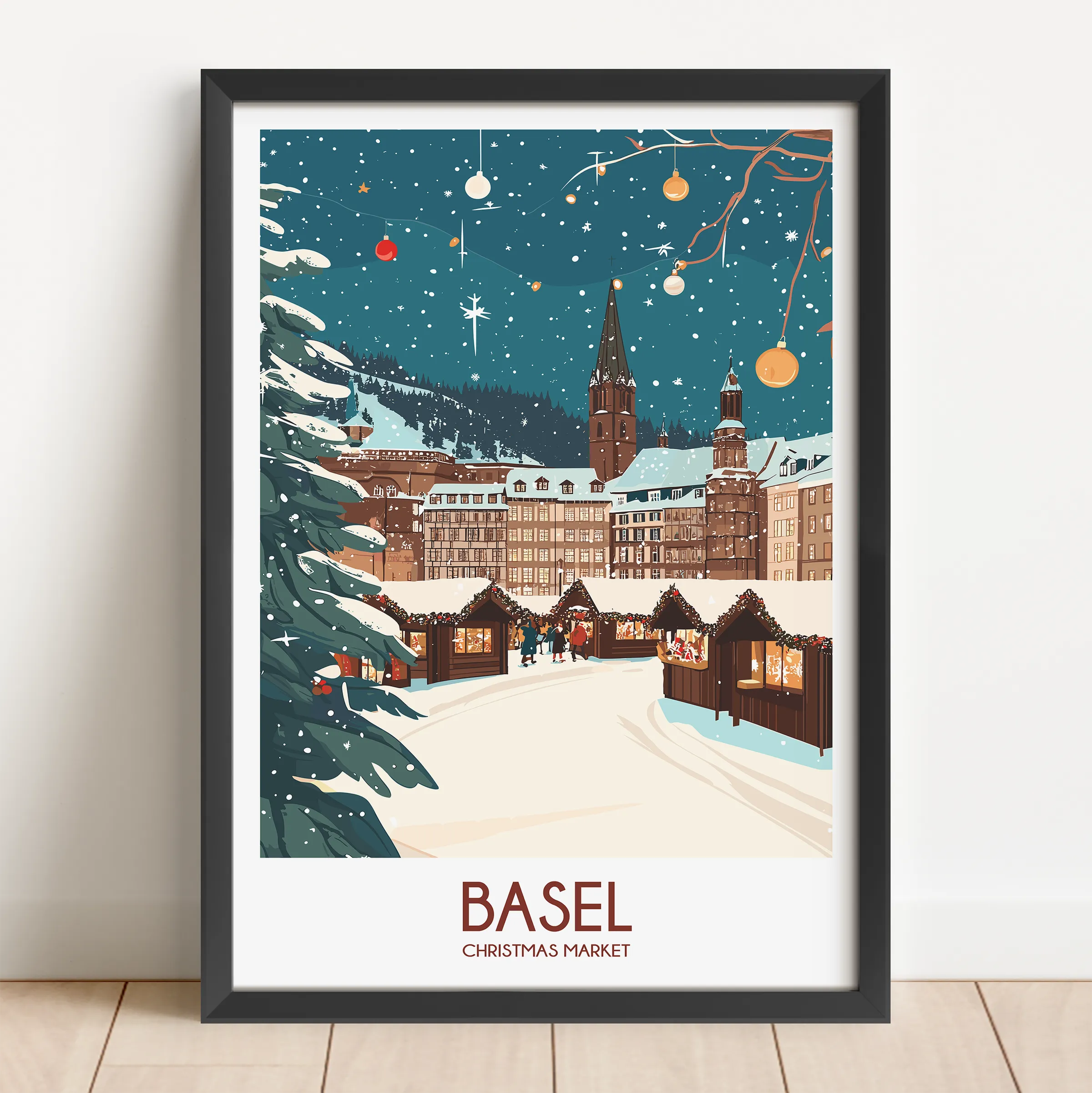 Basel Minimalist Wall Art