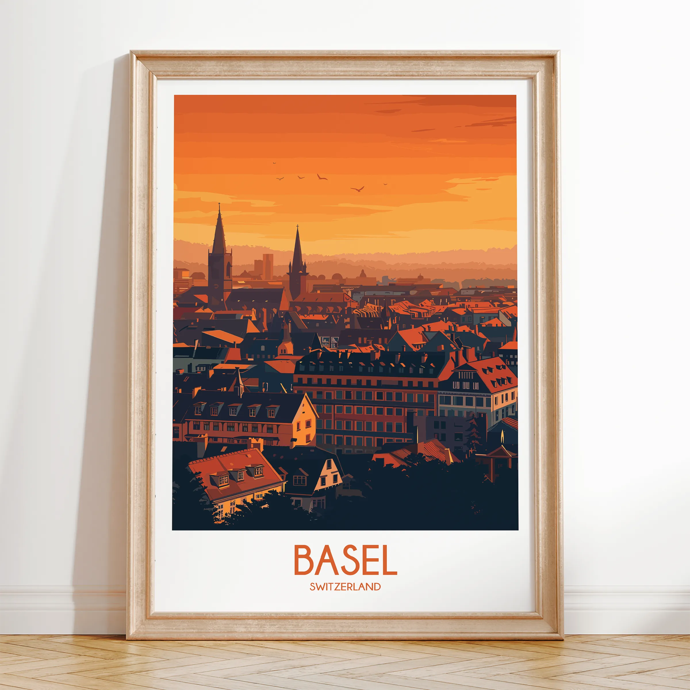 Basel Scenic Landscape Art