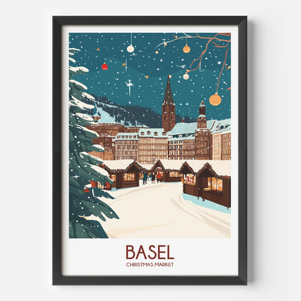 Basel Souvenir Poster Print