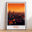 Basel Souvenir Poster Print