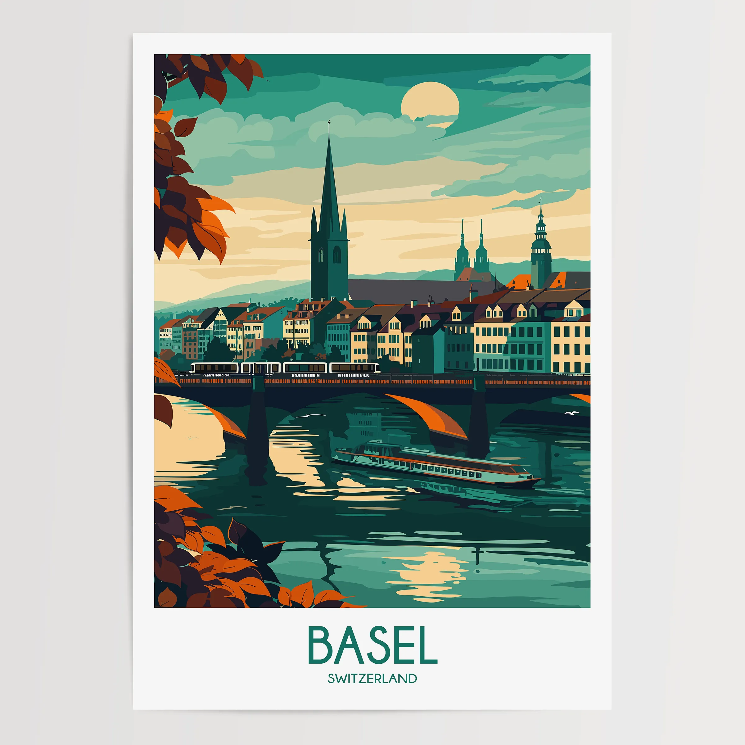 Basel Travel Memory Gift