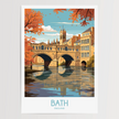 Bath Destination Art Gift
