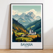 Bavaria Minimalist Wall Art