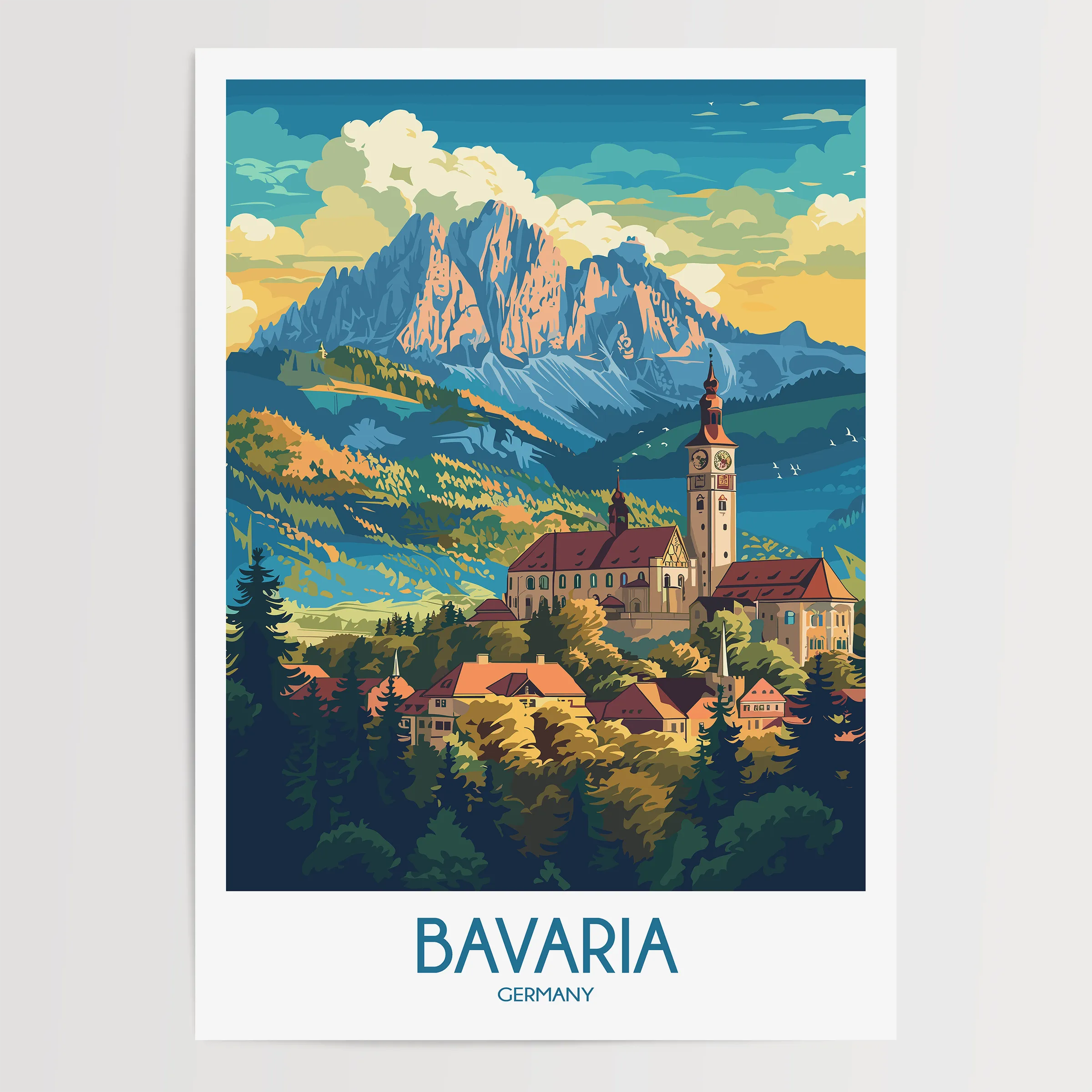 Bavaria Travel Memory Gift